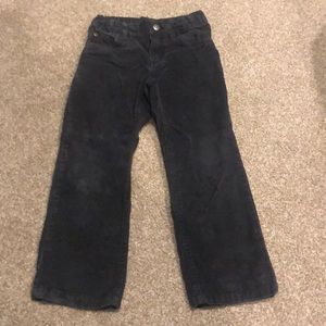 Dark gray corduroy pants